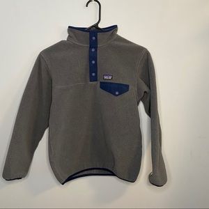 Patagonia Youth Synchilla Snap-T NWOT